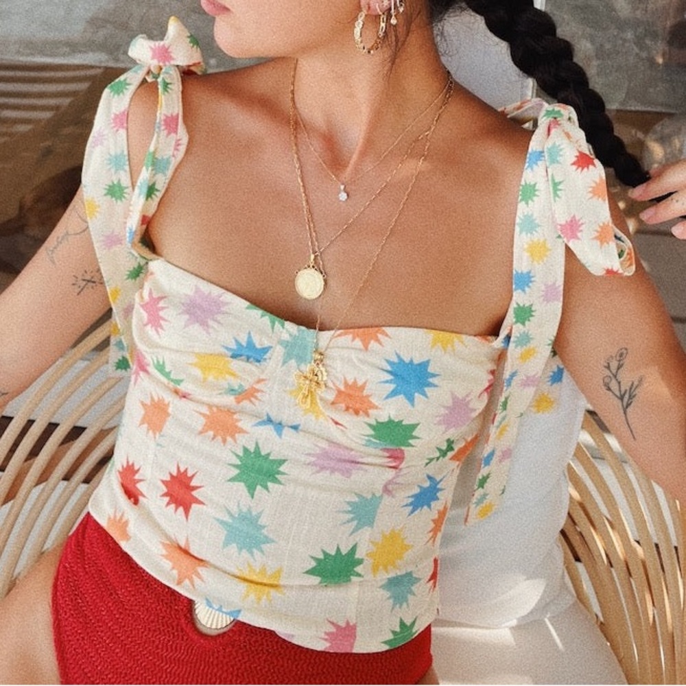 Vrg Grl Salty Hair Tie Top